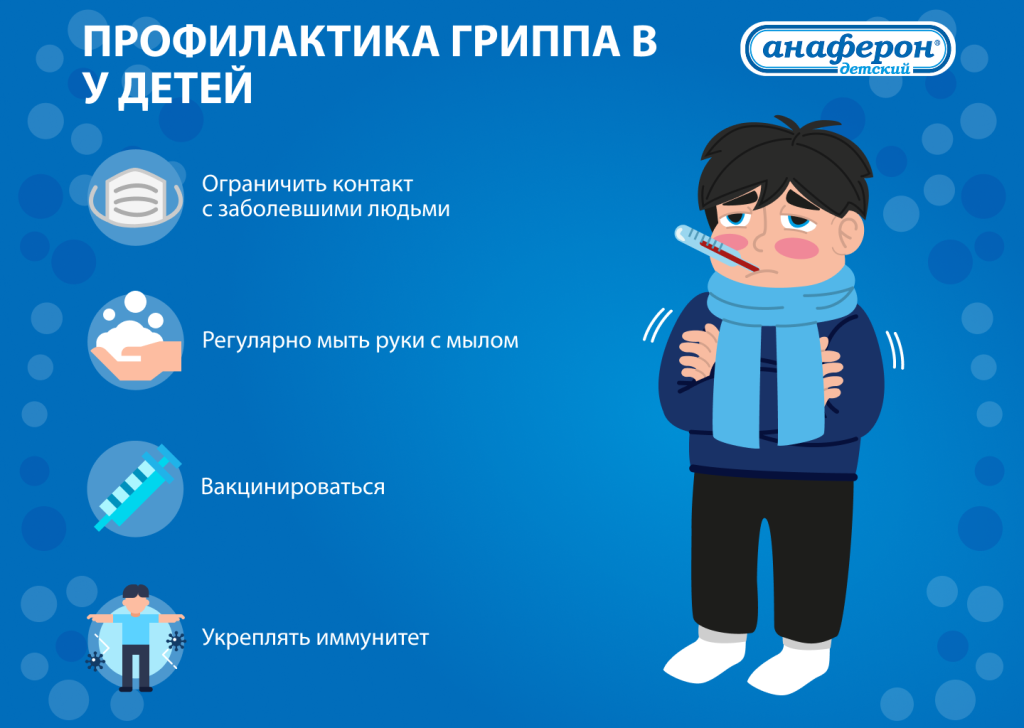 Профилактика гриппа В у детей